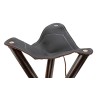 Siège trépied pliant bois - Luxe 65 cm
