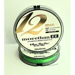 Daiwa TRESSE MORETHAN CHARTREUSE 12 BRINS 0.18mm 135m