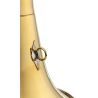 Corne ronde Compiègne 40 cm laiton poli
