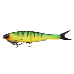 LEURRE SOUPLE BERKLEY NESSIE 22cm FIRETIGER