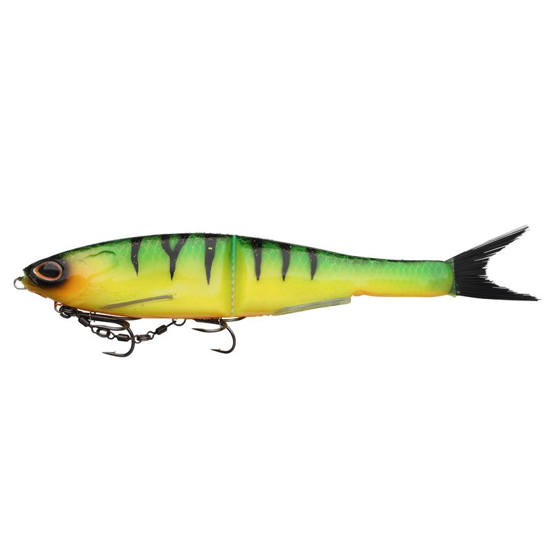 LEURRE SOUPLE BERKLEY NESSIE 22cm FIRETIGER