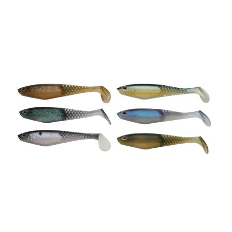 LEURRES SOUPLES BERKLEY POWERBAIT CULLSHAD 10cmpar 6 ASSORTIMENTEAUX CLAIRES
