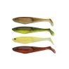 LEURRES SOUPLES BERKLEY POWERBAIT CULLSHAD 12.5cmpar 4 ASSORTIMENTEAUX TEINTEES