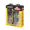 COFFRET CADEAU DE 2 LEURRES SOUPLES BERKLEY POWERBAIT CULLSHAD 20cm MONTES + 2 VERRES A WHISKY