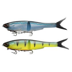 COFFRET CADEAU DE 2 LEURRES SOUPLES BERKLEY POWERBAIT NESSIE 22cmMONTES + 2 VERRES A WHISKY