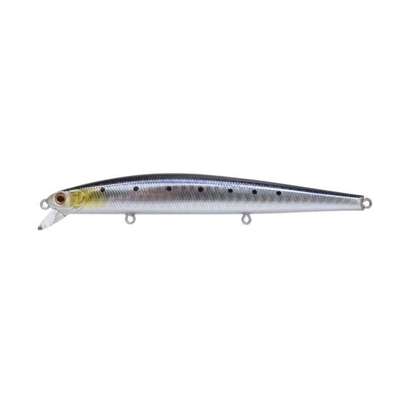 ZBL SYSTEM MINNOW ABILE 123S - 718 HOLO IWASHI