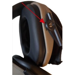 Paire de coussinets en gel pour casque Walker Razor