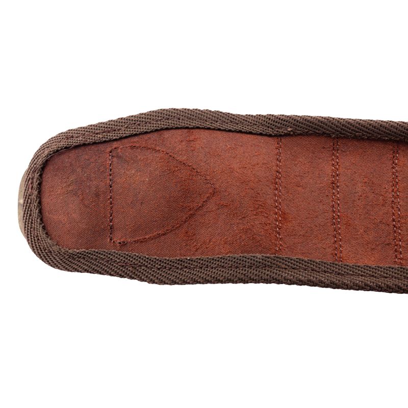 Cartouchières croupon ciré marron à tubes - Country Sellerie 20 tubes cal.20 Cartouchières croupon ciré marron à tubes - Country Sellerie 20 tubes cal.20