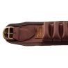 Cartouchières croupon ciré marron à tubes - Country Sellerie 20 tubes cal.20