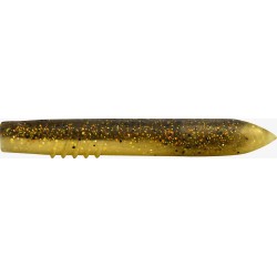 ULTI NED WORM   GOLD FLASH MINNOW