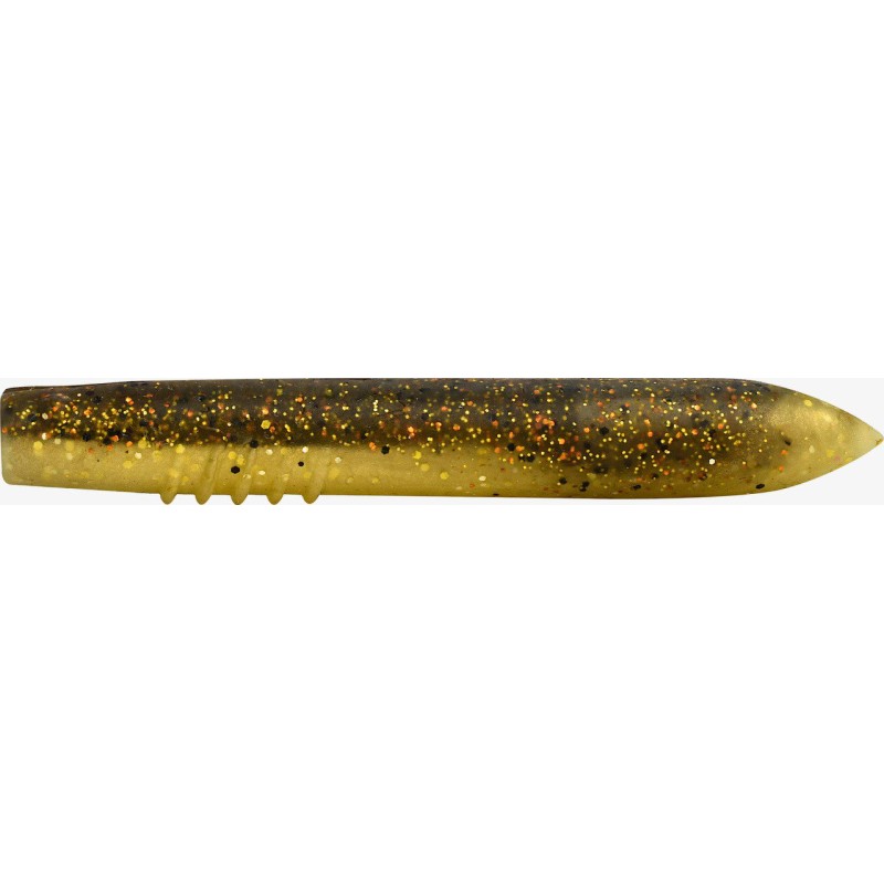 ULTI NED WORM   GOLD FLASH MINNOW
