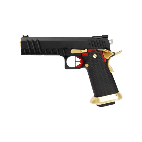 Réplique HX2002 FULL BLACK & GOLD gaz GBB