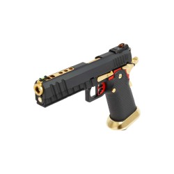 Réplique HX2002 FULL BLACK & GOLD gaz GBB