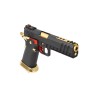 Réplique HX2002 FULL BLACK & GOLD gaz GBB