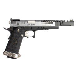 Réplique GBB HX2401 IPSC split silver . 38 supercomp - AW custom