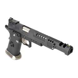 Réplique GBB HX2402 IPSC split black . 38 supercomp - AW custom