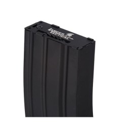 Chargeur Hi-cap métal 300 billes pour M4 AEG tan