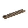 Kit de 2 rails Picatinny 7 slots Tan G608 - SLV36C