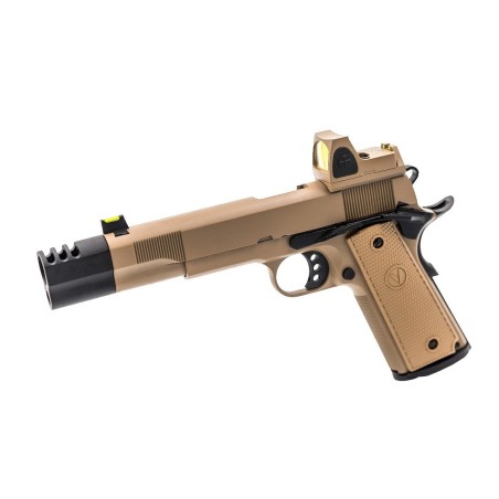 Réplique GBB gaz VORSK VP-X Tan1,0J + point rouge BDS