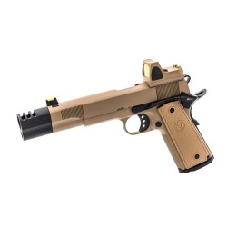 Réplique GBB gaz VORSK VP-X Tan1,0J + point rouge BDS