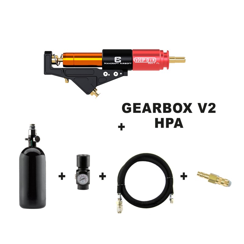 Pack HPA complet PDIK V2 GEN3 sans coques de gearbox