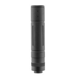 Silencieux universel 14mm noir 150mm