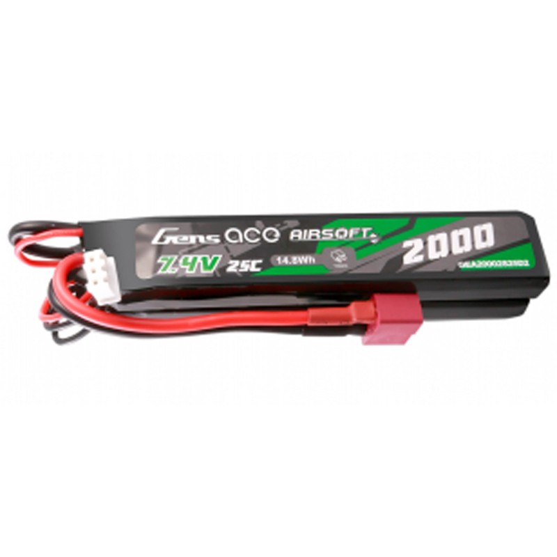 Batterie 7,4v 2000 mah T-dean Batterie 7,4v 2000 mah T-dean