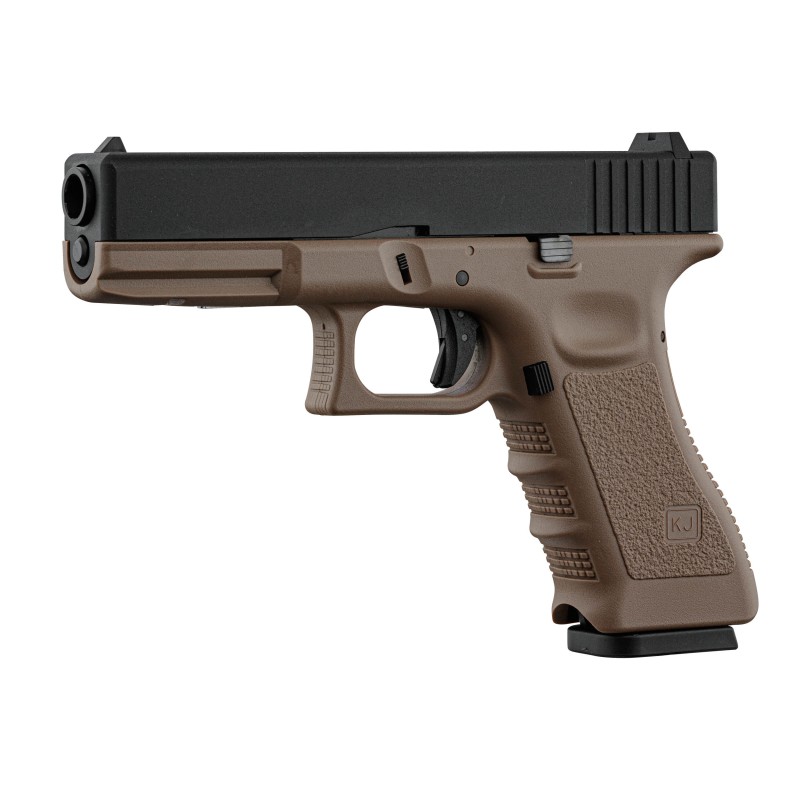 Réplique airsoft KJ Works KP-17 metal slide KJ Works KP17 - Noir Réplique airsoft KJ Works KP-17 metal slide KJ Works KP17 - Noir