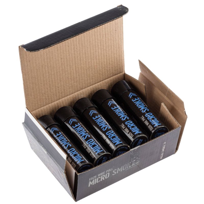 Pack de 10 Micro Fumigènes à goupilles EG25 vert Pack de 10 Micro Fumigènes à goupilles EG25 vert