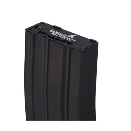 Chargeur Hi-cap métal 300 billes pour M4 AEG noir
