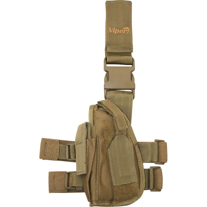 Holster de cuisse gaucher Viper coyote Holster de cuisse gaucher Viper coyote