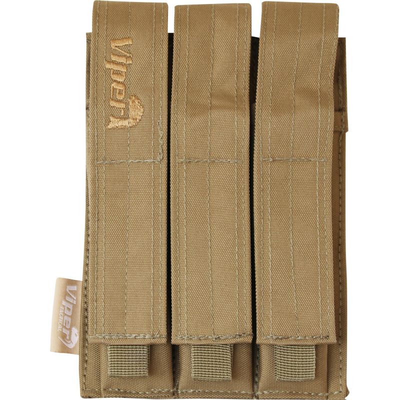 Poche Molle triple chargeurs ARP9 et PM5 Viper coyote Poche Molle triple chargeurs ARP9 et PM5 Viper coyote