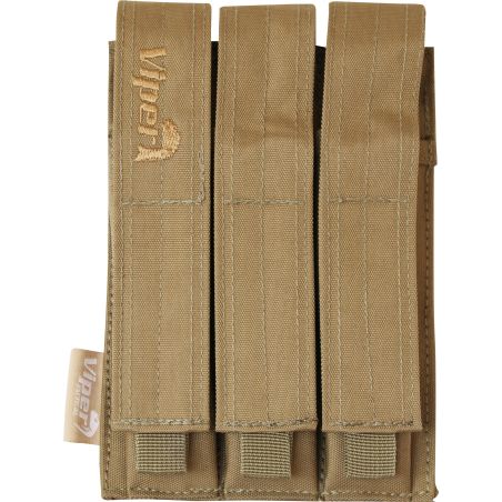 Poche Molle triple chargeurs ARP9 et PM5 Viper coyote
