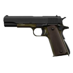 Réplique airsoft KJ Works 1911 gaz metal KJ Works 1911 - OD Green
