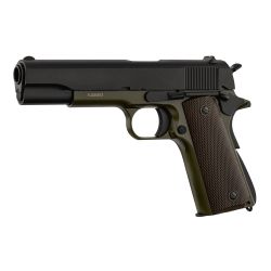 Réplique airsoft KJ Works 1911 gaz metal KJ Works 1911 - OD Green