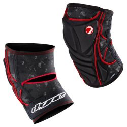 Genouillère paintball Dye Black/Rouge GENOUILLERE DYE NOIR/ROUGE - TAILLE XXL ! PX NET !
