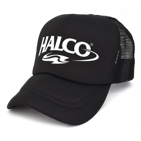 HALCO TRUCKER CAP - BLACK
