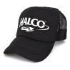HALCO TRUCKER CAP - BLACK