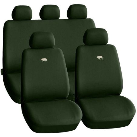 Jeu complet de housses sanglier pour siège de voiture,