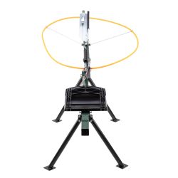 Lanceur de plateaux Ball Trap avec siège, Lanceur de Ball trap avec assise