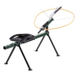 Lanceur de plateaux Ball Trap avec siège, Lanceur de Ball trap avec assise
