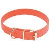Collier pour chien Biothane orange fluo - Country Collier Biothane - Longueur 60 cm