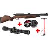 Pack Gamo Riser Punisher 5.5 mm 40 J + Lunette 3-9 x 40 + Pompe Arrow PCP Flex + plombs Pro Magnum(x250). cal. 5.5 mm 40 J