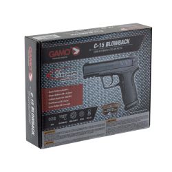 Pistolet CO2 C-15 BLOWBACK - Cal. 4.5mm. cal. 4.5 mm 3,98 joules