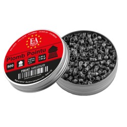 Plombs Europ-Arm à tête pointue cal. 4,5 mm bte de 500