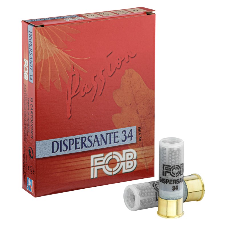 Cartouches Fob passion dispersante - Cal. 12/67 N°6 bte de 10 Cartouches Fob passion dispersante - Cal. 12/67 N°6 bte de 10