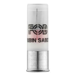 Cartouche Fob à balle Rubin sabot - Cal. 12/70 bte de 5