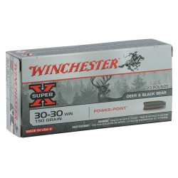 Winchester Cal. 30-30Win 170gr Power point bte de 20