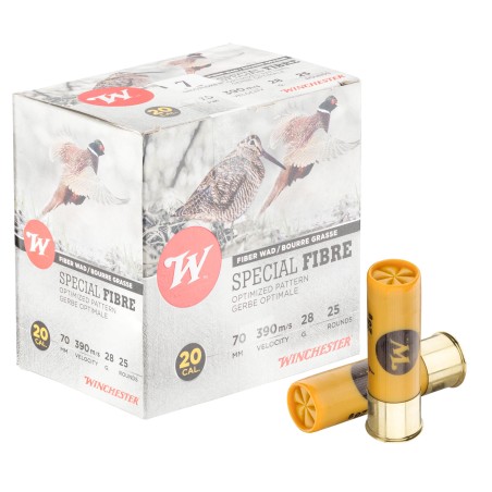 Winchester Spéciale Fibre - Cal. 20/70 N°6 bte de 25
