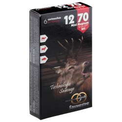 CartoucheSauvestre mini Magnum - Cal. 12/70 bte de 6